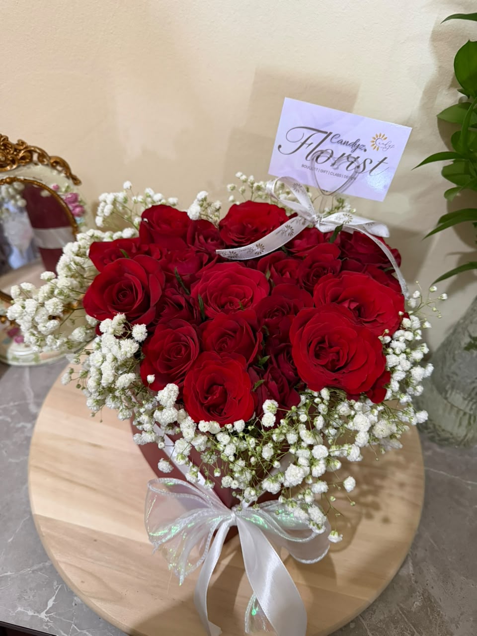 Everlasting White Bloom Box
